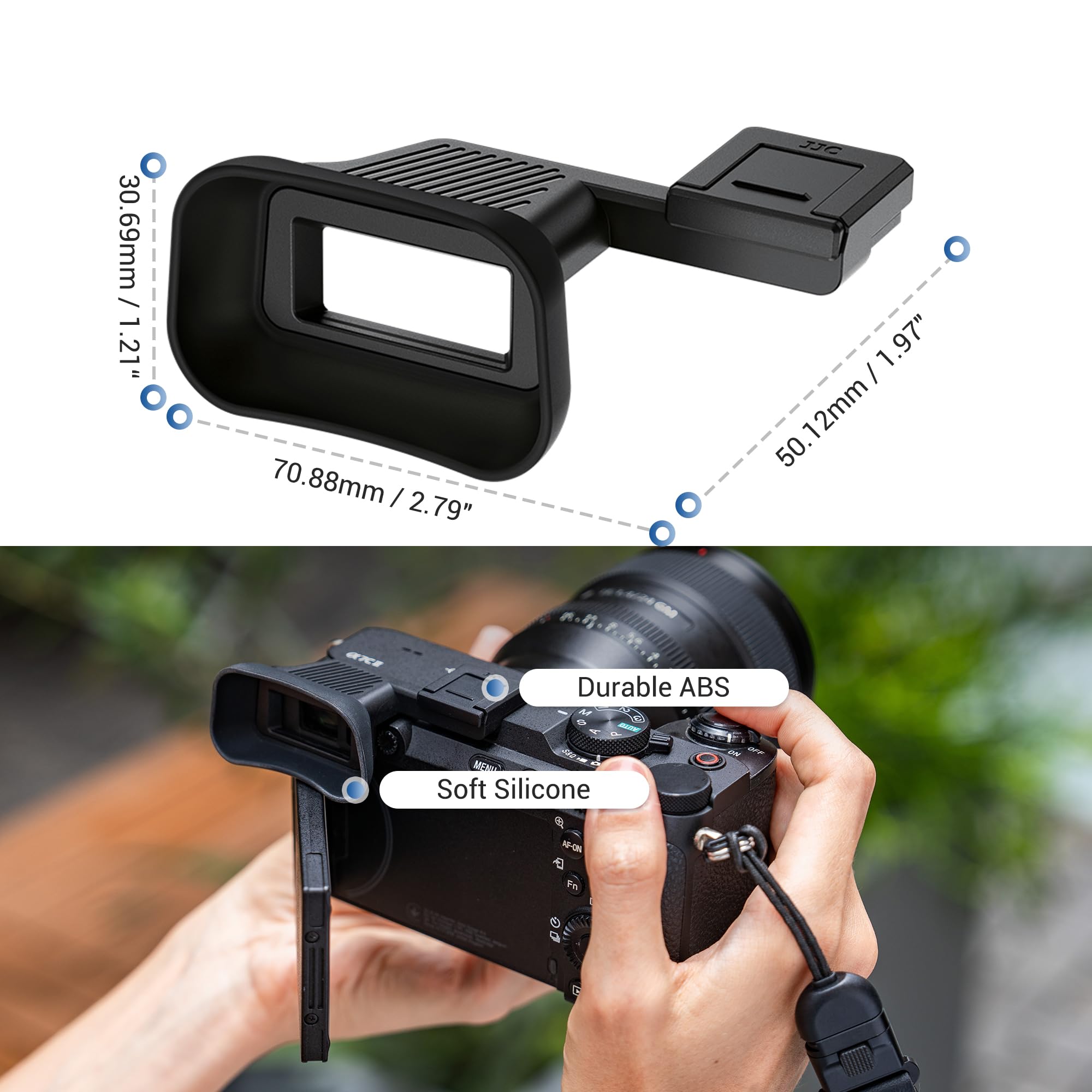 Amazon | アップグレード A7C II A7CR アイカップ ホットシューカバー